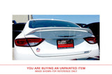 Unpainted Rear Spoiler No Light for CHRYSLER 200 2015 & UP POST Pre-Drilled