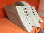 Honda Shadow Sabre 1100 6″ Saddlebags Out & Down LED Rear Fender No Cut + Lids