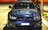 Fits 2011-14 Subaru Impreza WRX & STi HD Style Front Bumper Lip Spoiler Body kit