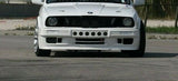For BMW E30 Front M Tech 2 M Bumper Spoiler Full Front Bumper Fiberglass FRP