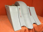 Honda Shadow Sabre 1100 6″ Saddlebags Out & Down Bags LED Rear Fender No Cut Out