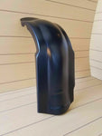 STRETCHED REAR FENDER FOR 2 INTO 1 EXHAUST CUT OUT FOR HD TOURING BIKES 89-2013