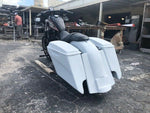 Harley Sportster 883 / Dyna / Sportster 5″ Dual Cut Out Saddlebags Kit No Lids