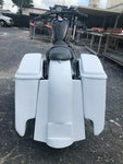 Harley Sportster 883 / Dyna / Sportster 5″ Dual Cut Out Saddlebags Kit No Lids