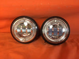 4.5″ Auxiliary Chrome Spot With Green Halo Passing HID LED Fog 4-1/2″
