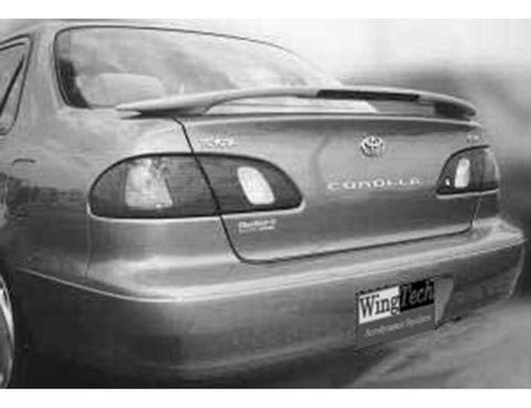 Painted Fiberglass Spoiler LIGHTED for TOYOTA COROLLA 1998-2002 POST Pre-Drilled