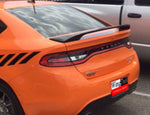 Painted Custom Style Spoiler NO LIGHT for DODGE DART 2013 & UP POST Pre-Drilled