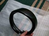 7" Black Headlight Ring Motorcycle Headlight Trim Rings for Harley