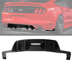 Fits 2015-17 Ford Mustang 2-Door HPE700 HPE750 FRP Rear Bumper Diffuser 3PC