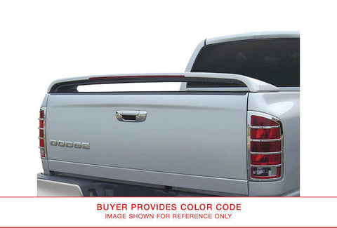 Painted Factory Style Rear Spoiler Lighted for DODGE RAM SRT-TYPE 2002-2008 POST