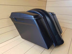 HARLEY DAVIDSON 4" SADDLEBAGS,PLAIN LIDS AND REAR FENDER FOR 2009-2013 TOURING