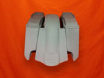 Harley 5″ Saddlebags With Cut Outs Replacement Fender DUAL 6.5″ lids 1989–2008