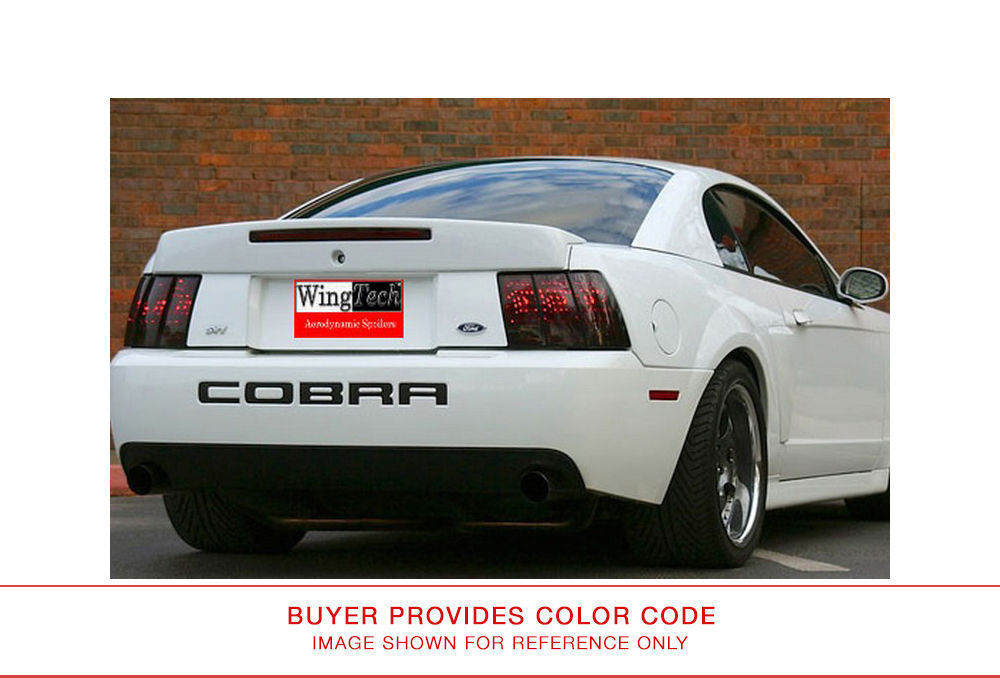 Cobra R Rear Wing Painted Cobra Style Rear Spoiler For FORD MUSTANG (LIGHT CUTOUT) 1999 ...