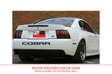 Painted Cobra Style Rear Spoiler For FORD MUSTANG (LIGHT CUTOUT) 1999-2004 Drill