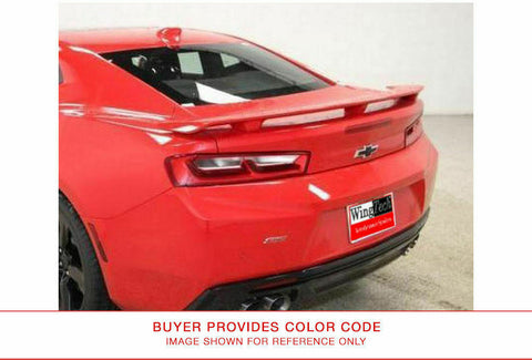 Painted Rear Spoiler No Light For CHEVROLET CAMARO COUPE 2016 & UP POST Drilled