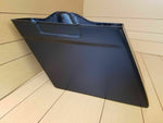 HARLEY DAVIDSON 4" SADDLEBAGS NO CUT OUTS, LIDS & REAR LED FENDER INCLUDED
