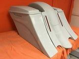 Honda Shadow Sabre 1100 6″ Saddlebags Out & Down Bags LED Rear Fender No Cut Out