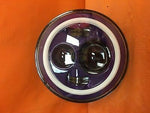 7″ Replacement PURPLE With PURPLE Halo Projector HID LED Headlight Motorcycle