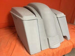 Honda VTX 1300 / 1800 6″ Stretched Saddlebags Rear Fender Right Side Cut Out Lid