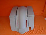 Harley Davidson 5″ Softail Heritage Saddlebags Lids LED Fender Right Cut Out