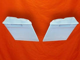 Harley Davidson 4″ Extended Saddlebags Dual 6 X 9 Speaker Lids With Cut Outs