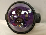 7″ Kawasaki Voyager & Vaquero DAYMAKER Replacement Headlight Purple LED Light