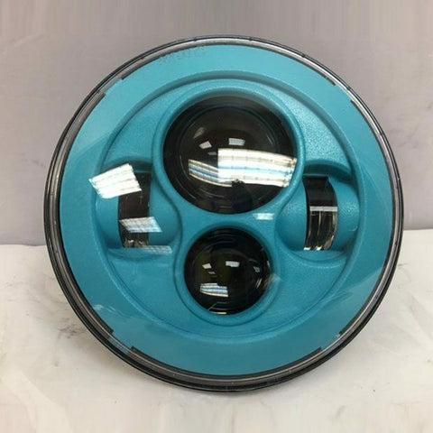 7″ DAYMAKER Replacement TURQUOISE BLUE Projector HID LED Light Bulb Headlight