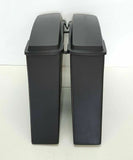 Harley Davidson FLH Touring Extended Saddlebags 6" No Cut Outs Stock Lids