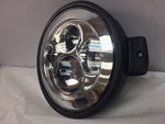 7″ For Kawasaki Voyager & Vaquero Headlight Chrome LED Light