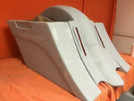 Honda Shadow Sabre 1100 6″ Saddlebags Out & Down LED Rear Fender No Cut + Lids