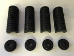 8 X Pieces Latex Rubber Grommets Support Cushion Harley Davidson Hard Saddle Bag