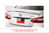 Unpainted Rear Spoiler Lighted For NISSAN ALTIMA 4-DR SEDAN 2016 & UP FRP Drill