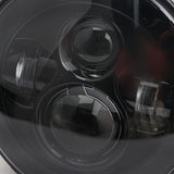 Black 7" Round LED Projector Daymaker Headlight for Harley Street Glide FLHX