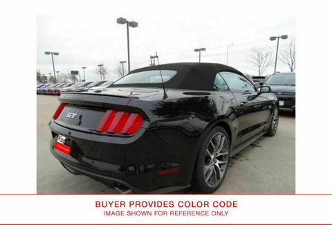 Painted Rear Spoiler for FORD MUSTANG (SMALL) CPE & CONVERTIBLE 2015 & UP LIP
