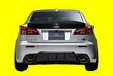 For 2008-2013 LEXUS IS-F, ISF WALD’S STYLE FRP FIBERGLASS REAR DIFFUSER