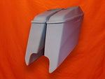 Harley Davidson 5″ Extended Stretched Saddlebags 6.5″ Speaker Lids With Cut Outs