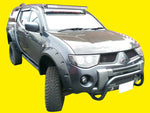 WIDE FENDER FLARES WHEEL ARCHES FOR FITS: MITSUBISHI L200 WARRIOR TRITON ANIMAL