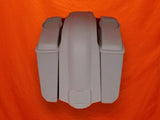 Harley Davidson 5″ Extended Saddlebags With No Cut Outs Fender 6x9 Speaker Lids