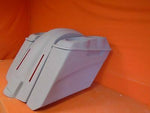Harley 5″ Heritage Softail Saddlebags Dual 6.5″ Speaker Lids LED Fender No Cut