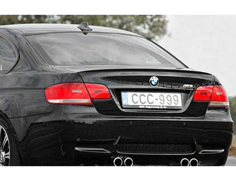 Painted Factory Style Spoiler NO LIGHT For BMW 3 SERIES 2-DR 2007-2013 LIP NO DRILL