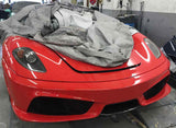 For Ferrari F430 GT Carbon Fiber CF Hood Bonet