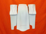 Harley Davidson 4″ Bagger Stretched Bags 6x9 Speaker Lids Cut Fender
