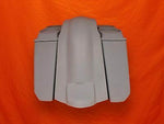 Harley Davidson 5″ Extended Saddlebags No Cut Outs Fender Dual 6x9 Speaker Lids