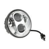 5.75 5 3/4 LED Headlight Daymaker Chrome Projector DRL For Harley Dyna Sportster