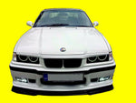 FITS BMW E36 EYEBROWS EYELIDS HEADLIGHTS FRP