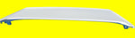 GREY PRIMER FIBER GLASS SPOILER FITS 88-91 CIVIC HB J STYLE 3 DOOR EF9
