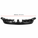 FRP Rear Bumper Diffuser Lip Spoiler Bodykit Fit for VW Golf 6 VI MK6 R20 12-14