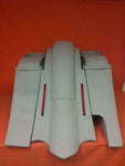 Harley 6″ Heritage Softail Out & Down Saddlebags 6.5″ Speaker LED Right Side Cut