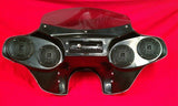 Suzuki C50 Motorcycle Headlight Fairing Quad 6 X 9 Speakers Batwing