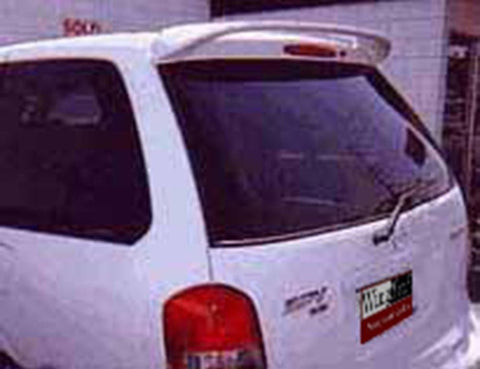 Painted Factory Style Spoiler NO LIGHT MAZDA MPV 2000-2005 ROOF Pre-Drilled